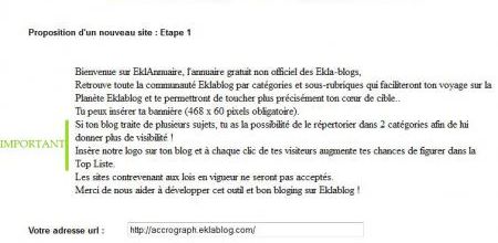 L'Annuaire 100 % EKLABLOG