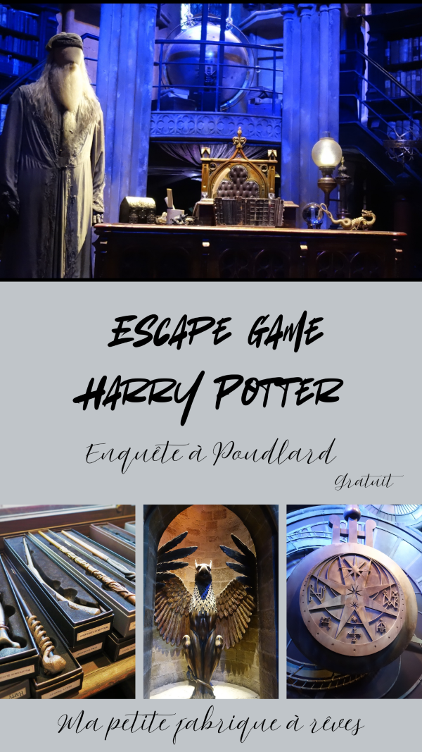 Escape game anniversaire Harry Potter Enquête à Poudlard Gratuit à imprimer ou en ligne