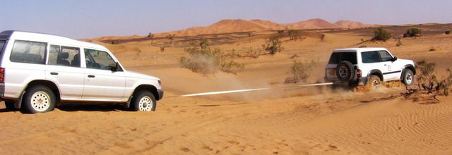 Rando 4X4 dans l'erg Chebbi