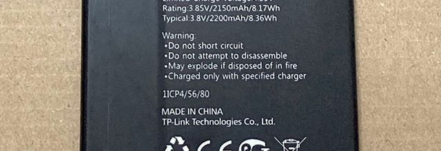 Batteria per TP-link neffos C7 lite - NBL-38A2150 (2200mAh/8.36Wh) batteria di ricambio
