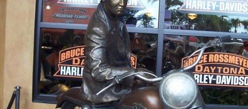 statue ELVIS DAYTONA 
