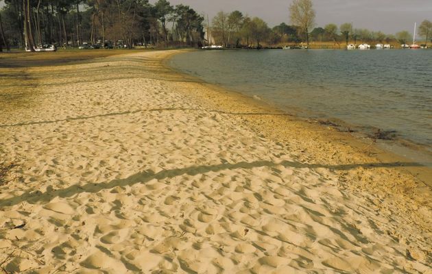 la plage de Sanguinet (33)