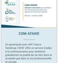Les dossiers Com Ataxie de l'AFAF :  Quand l’ordinateur devient utile à l’école, au collège ou au lycée