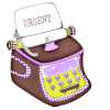 BLINKIE URGENT - gif anime urgent,
