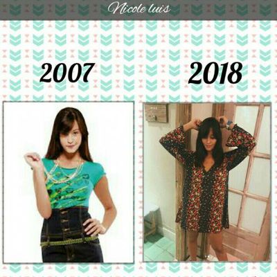 2007 VS 2018: Nicole Luis