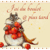 @+ à plus tard blinkie hiver, automne et pluie