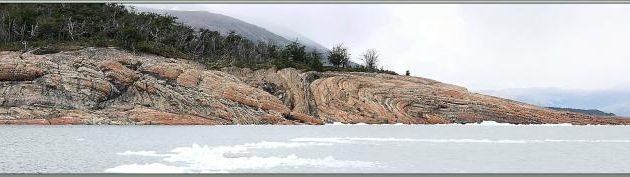 Merveille géologique - Brazo Rico du Lago Argentino - Patagonie - Argentine