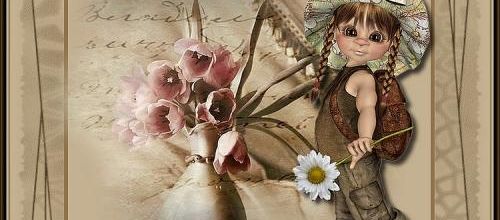 Bouquet de fleurs.