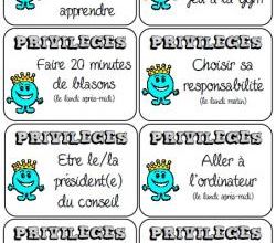J'aime... les cartes privilèges de "chez maitresse Ecline"
