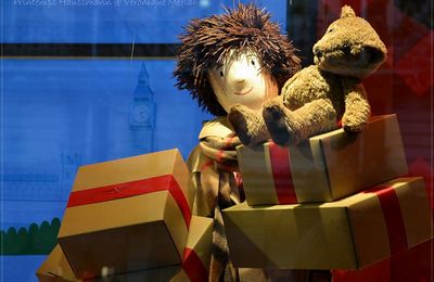 Les vitrines du Printemps Haussmann : Un monde féerique !