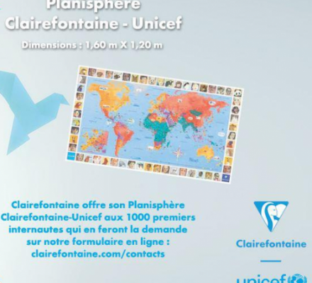 Planisphère Clairefontaine