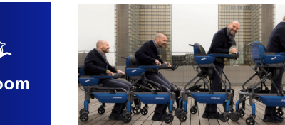 Oxilio : un dispositif médical combinant exosquelette et fauteuil roulant 