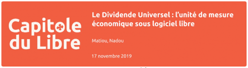 Le Dividende Universel : l'unité de mesure économique sous logiciel libre