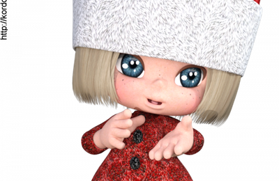 Image bébé toon personnage de Noël
