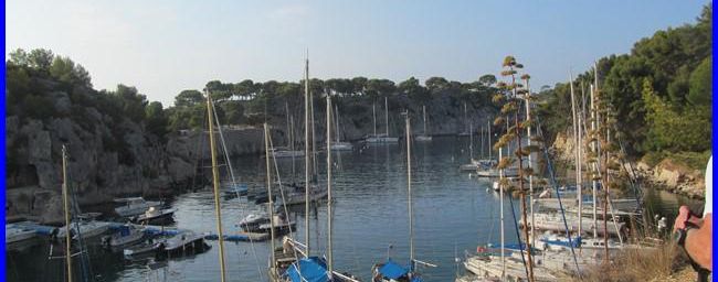 Calanques, les falaises du Devenson