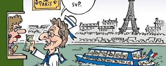 Pas facile de gérer des ministres en balade !