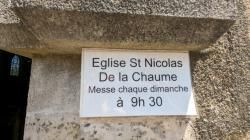 l'église Saint Nicolas de la Chaume