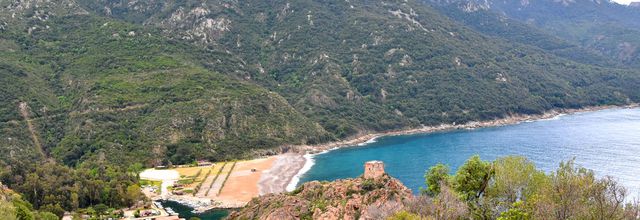 Point de vue sur Porto - Corse