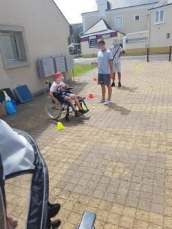 L'espace Ado à St Barth sensibilisation sur le handicap le 31/07/20