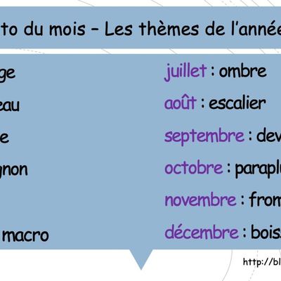 Photo du mois de Juin