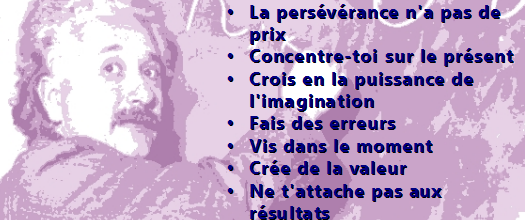 10 leçons d'Albert Einstein