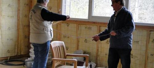 Visite d'Annie et Denis