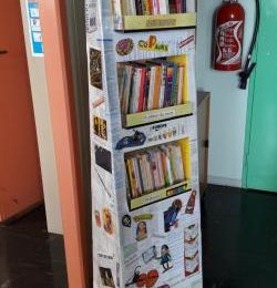 Un présentoir à contes
