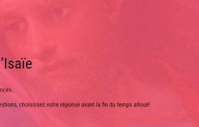 Quiz  - Le livre d’Isaïe - InterBible
