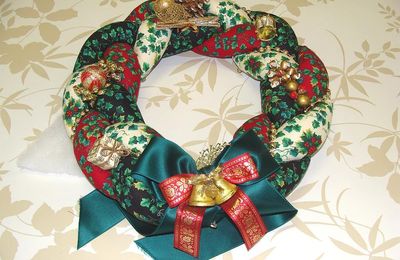 Décorations de Noël à l'atelier-patchwork de la MJC…