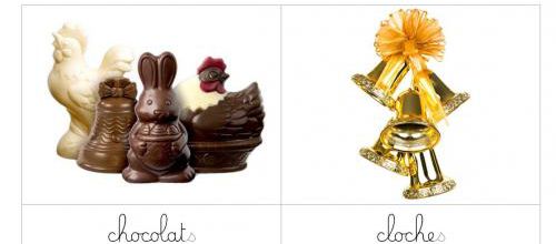 Nomenclatures/imagier de Pâques 