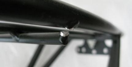 Les premiers soucis matériels 02, porte-bagages à Alice 01