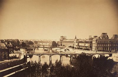 Inauguration du pont des Arts