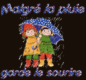 La pluie fait des claquettes !