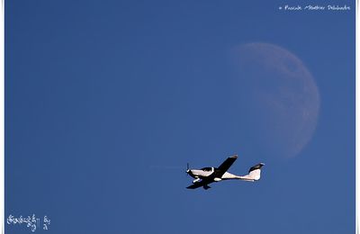 Jeux avec Dame la Lune...