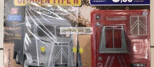 N° 1 Montez pas à pas le célèbre Citroën type H - Lancement 