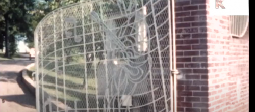 1960s USA, Graceland Exterior, Tourism, Elvis Presley, 16mm