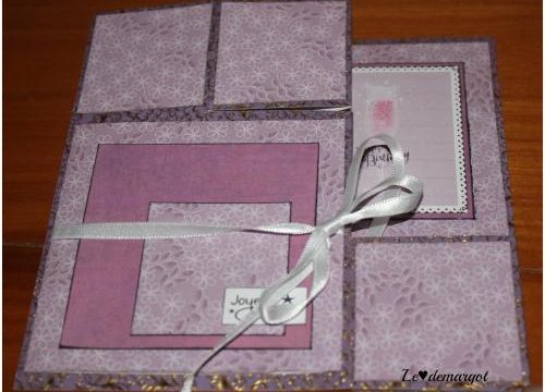 Scrap carte anniversaire
