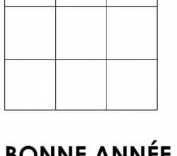 Réaliser une carte de Bonne année GS