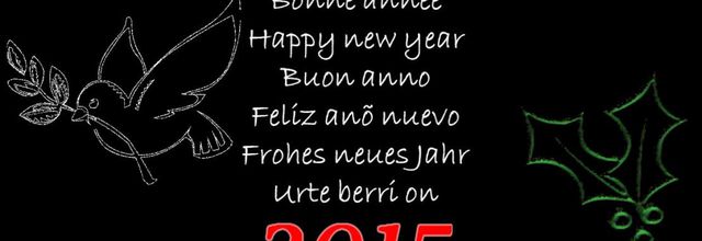Bonne année - Pace è salute a tutti - Pause