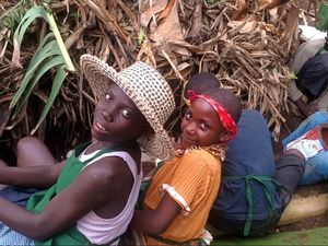 Effet waouw lors de la découverte du compost ! Et des gaines! Et du Yoga!