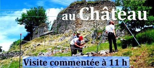 Fin de Fouilles et grillades au château