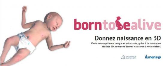 BUZZ DU JOUR - Accoucher en 3D grâce à ''Born To Be Alive''
