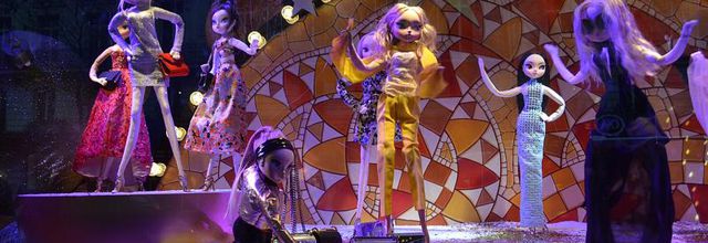 Vitrines de Noël 2016 au Printemps Haussmann  
