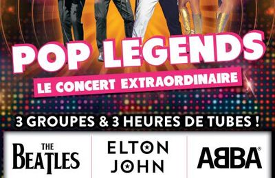 Pop Legends fait revivre la musique des Beatles, d'Abba et d'Elton John