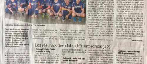 le retour du club des vallees