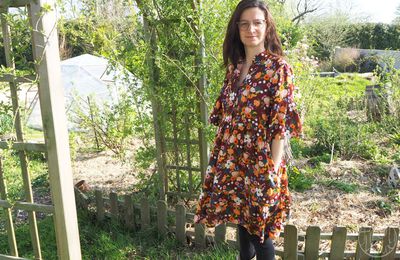 Ma robe Myosotis fleurie