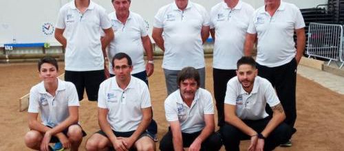 Equipe Nat 4 Villeneuve de Berg, victoire 24 à 19 à domicile, contre l'équipe de Langogne