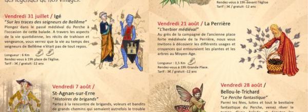 Balades de l'été,... histoires, patrimoine, découvertes,...