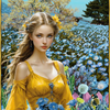 Acrostiche : Des fleurs bleues pour mon amour