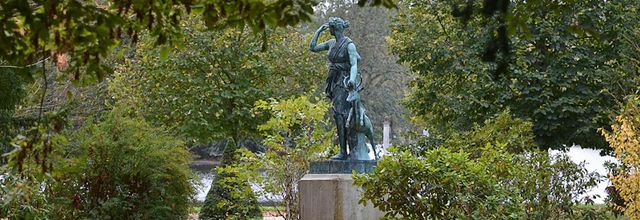 Rambouillet : Artémis en automne 